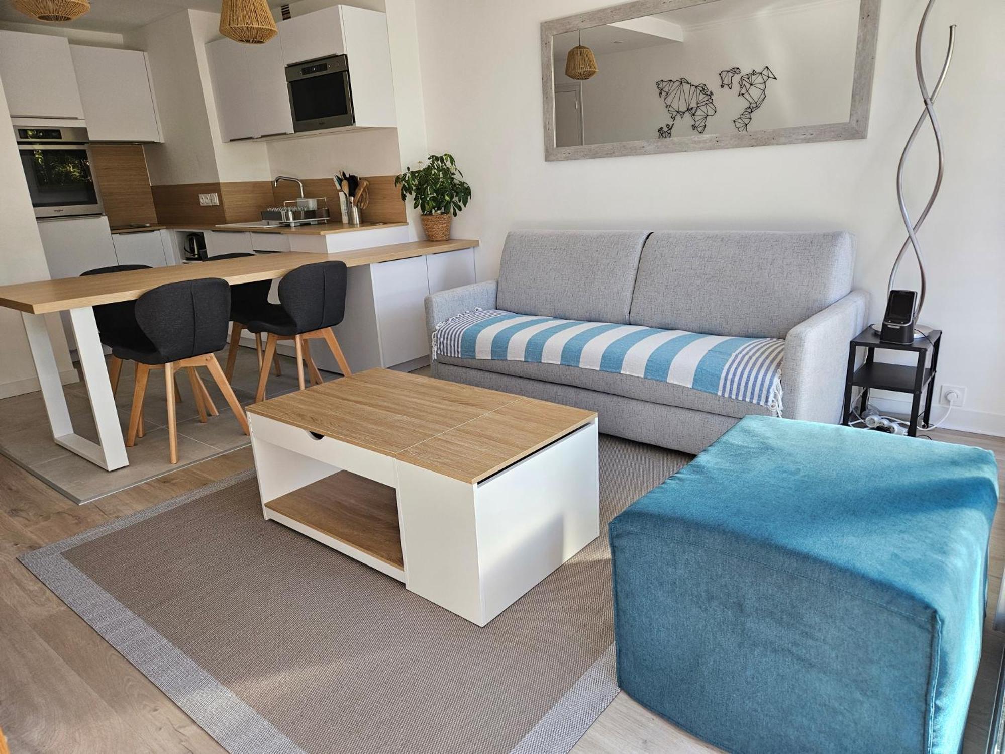 Le Capitole - Studio Plage Benoit Dans Residence Face Mer La Baule-Escoublac Exterior foto