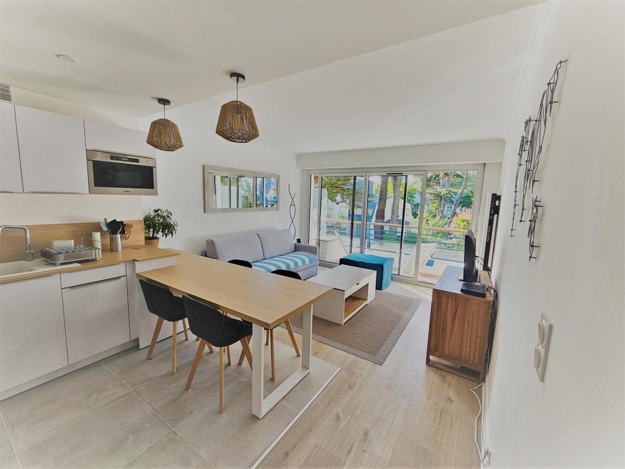 Le Capitole - Studio Plage Benoit Dans Residence Face Mer La Baule-Escoublac Exterior foto